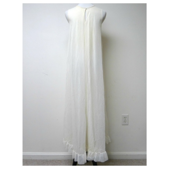 VTG hearts sheer nightie / nightgown - Picture 5 of 5